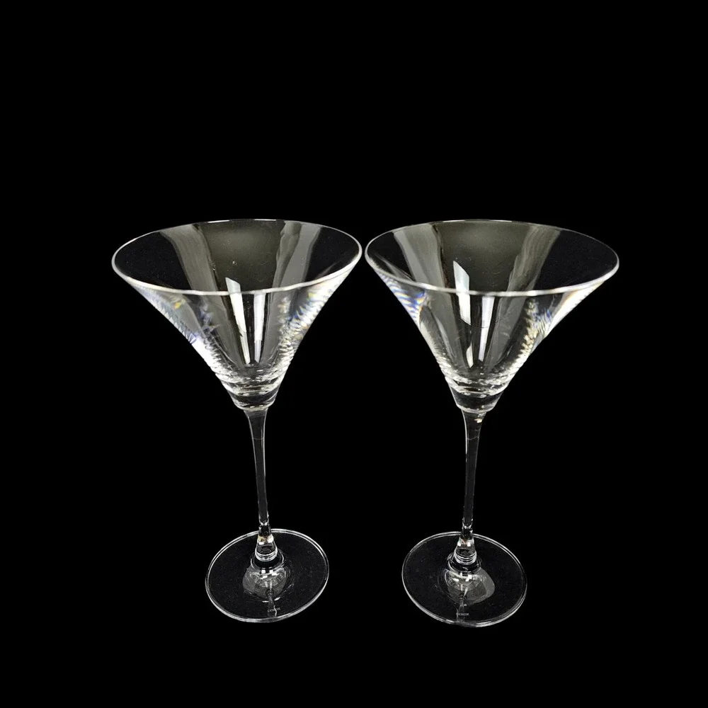 Set of 2 LENOX  Tuscany Classics Martini Glass 10 Oz‎ 8 3/4
